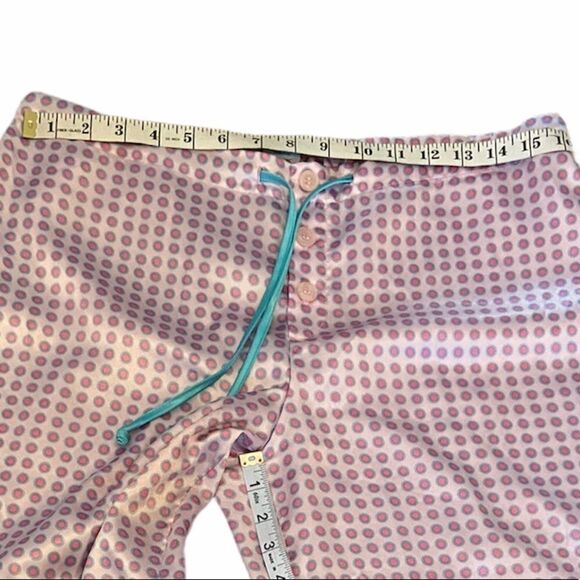 REQUEST Satin Polka Dot Cropped Wide Leg Pj Pant L - Picture 9 of 9